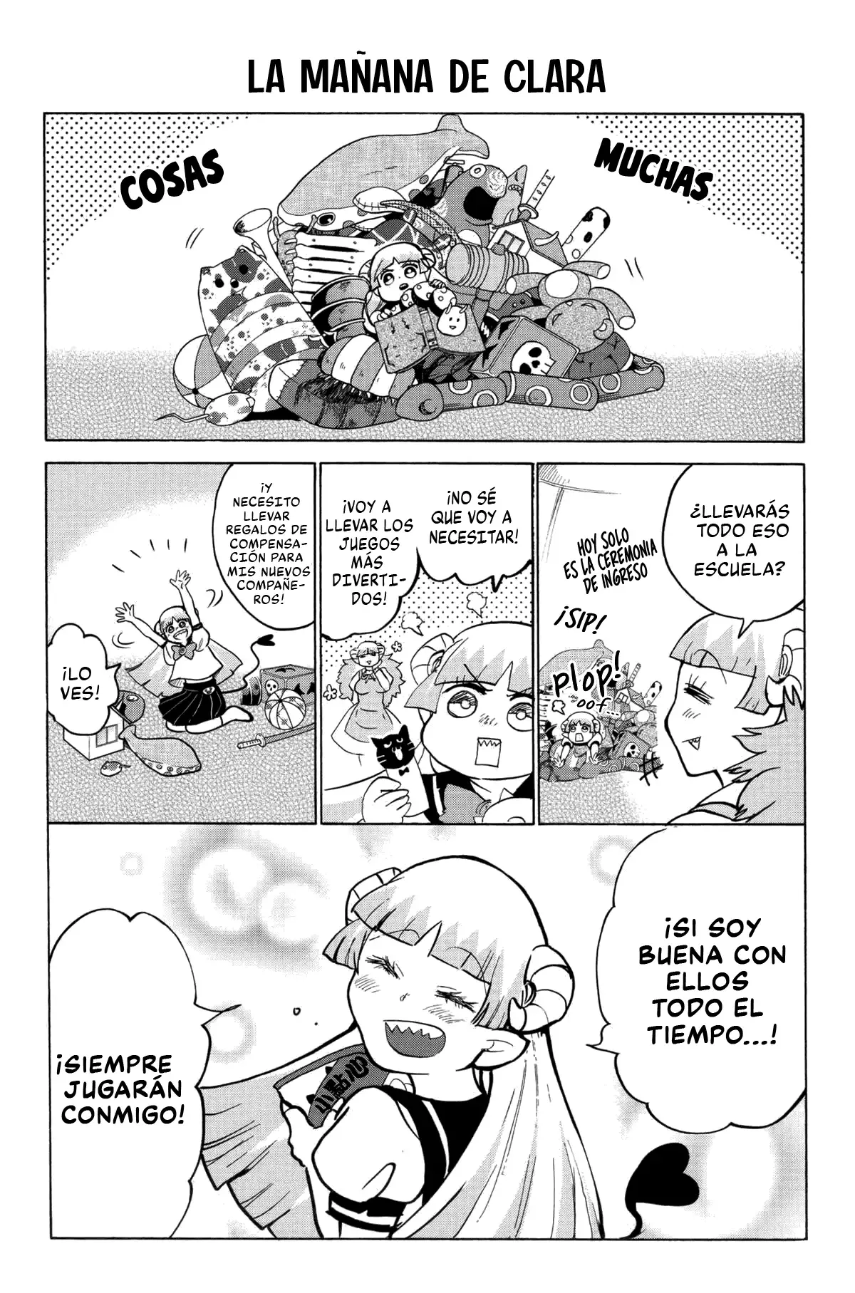 Mairimashita! Iruma-kun Capitulo 1.5: EXTRAS - Ceremonia Ingreso página 4