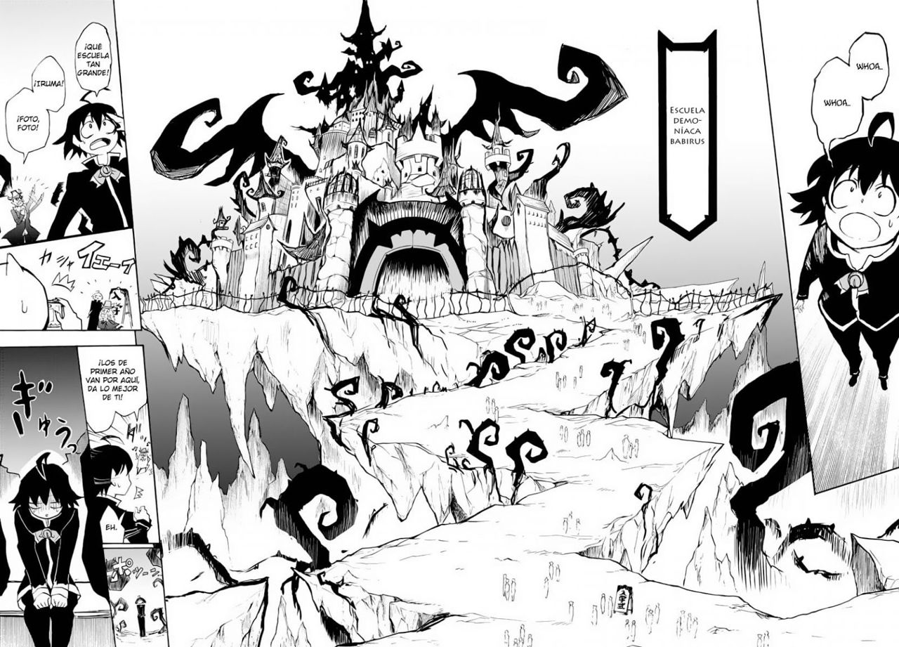 Mairimashita! Iruma-kun Capitulo 1: La escuela demonio de Iruma página 17