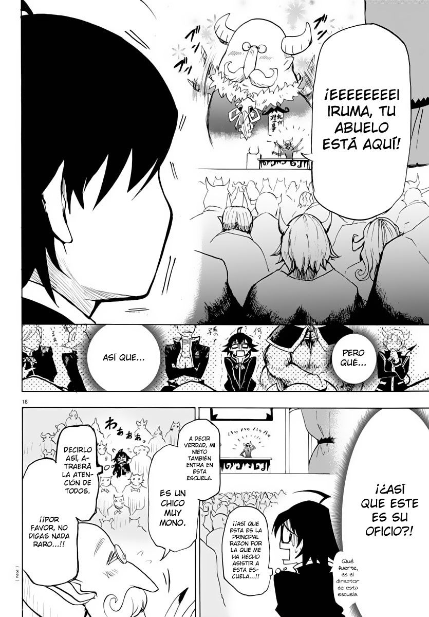 Mairimashita! Iruma-kun Capitulo 1: La escuela demonio de Iruma página 20