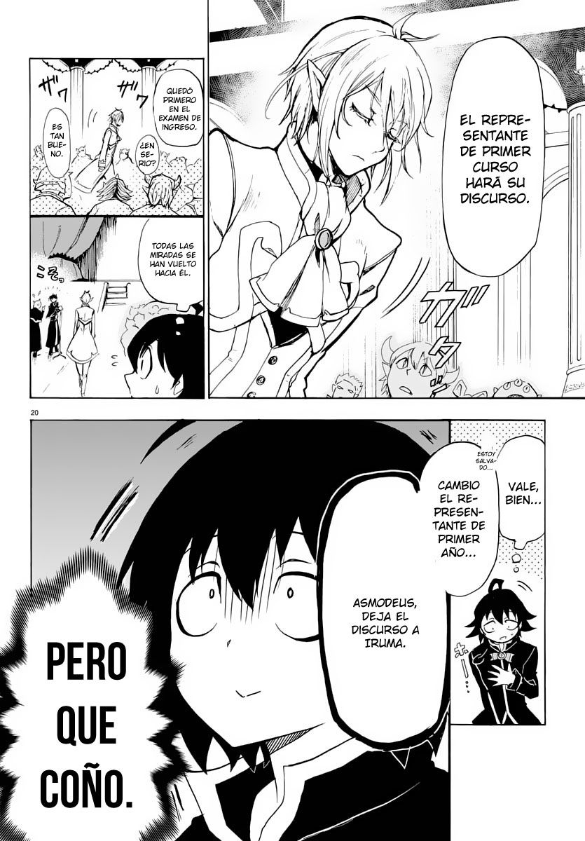 Mairimashita! Iruma-kun Capitulo 1: La escuela demonio de Iruma página 22