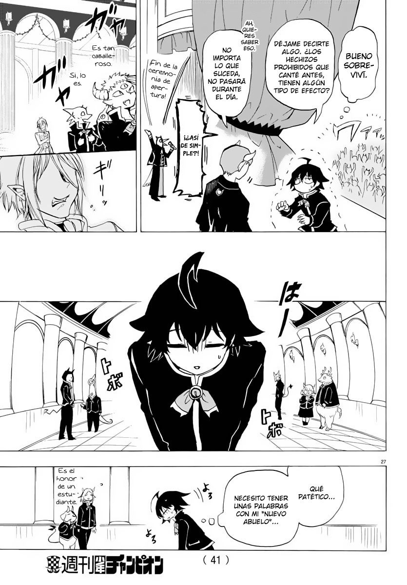 Mairimashita! Iruma-kun Capitulo 1: La escuela demonio de Iruma página 28