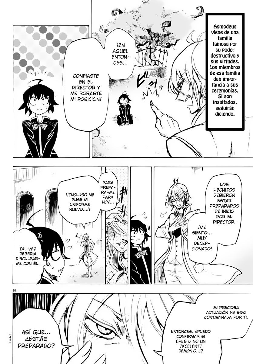 Mairimashita! Iruma-kun Capitulo 1: La escuela demonio de Iruma página 31
