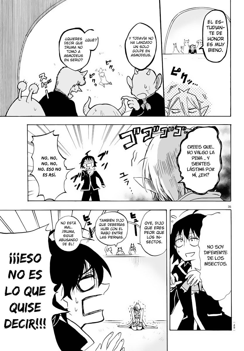 Mairimashita! Iruma-kun Capitulo 1: La escuela demonio de Iruma página 36