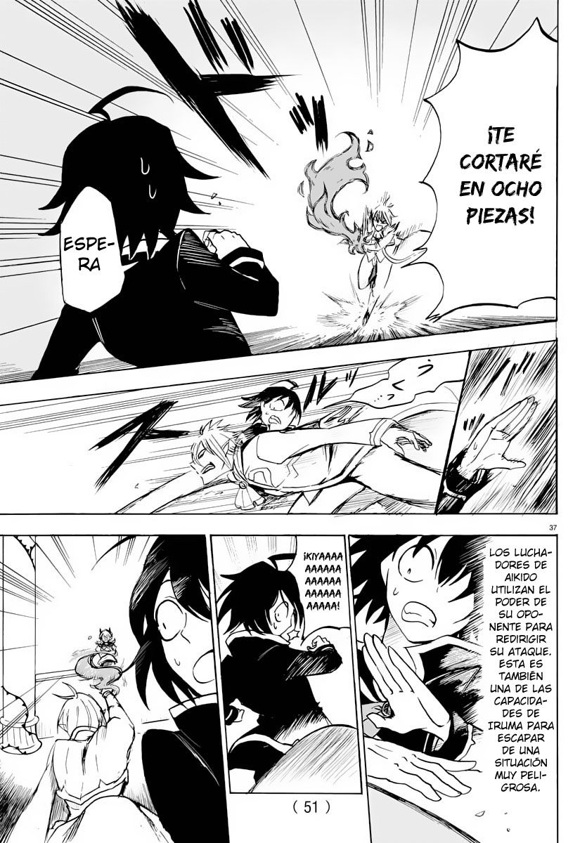 Mairimashita! Iruma-kun Capitulo 1: La escuela demonio de Iruma página 38
