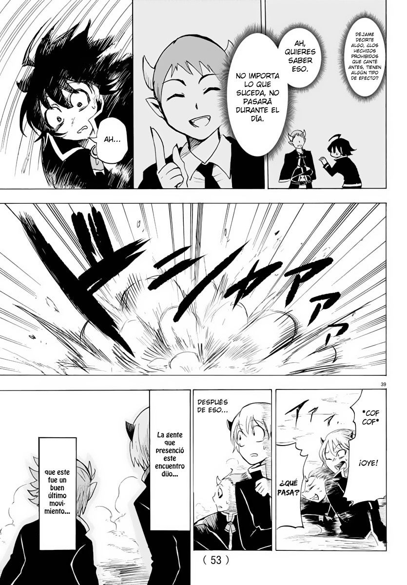 Mairimashita! Iruma-kun Capitulo 1: La escuela demonio de Iruma página 40