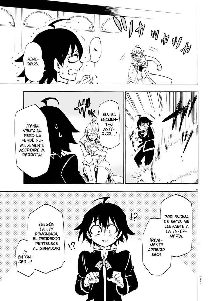 Mairimashita! Iruma-kun Capitulo 1: La escuela demonio de Iruma página 43