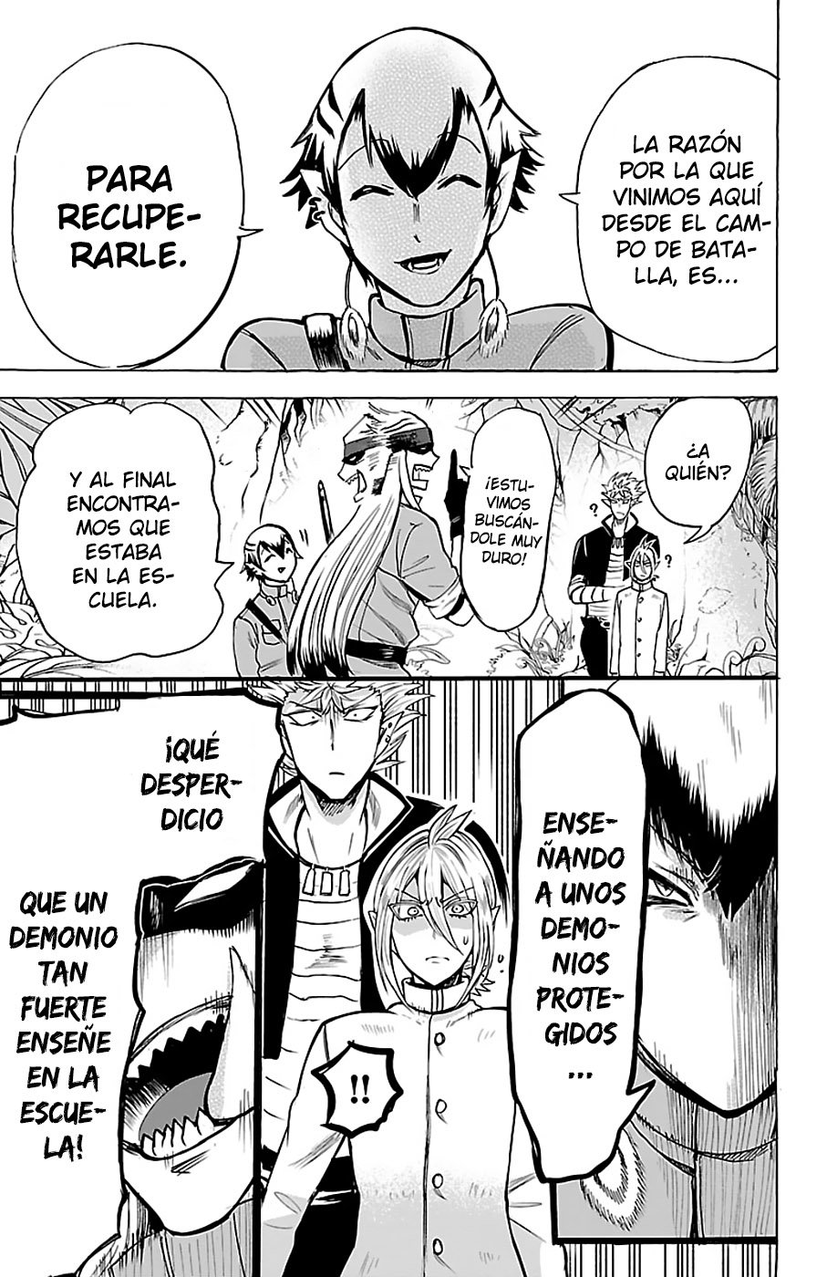 Mairimashita! Iruma-kun Capitulo 104: Formación poderosa página 12
