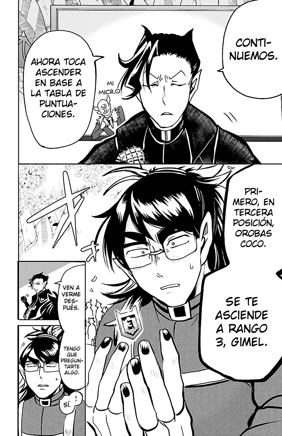 Mairimashita! Iruma-kun Capitulo 139: Reconocimiento página 6