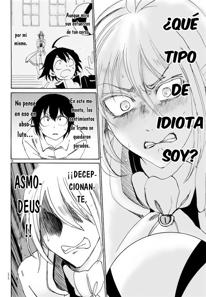 Mairimashita! Iruma-kun Capitulo 15: ¡¡Feroz batalla con la ejecución de la bala de cañón!! página 18