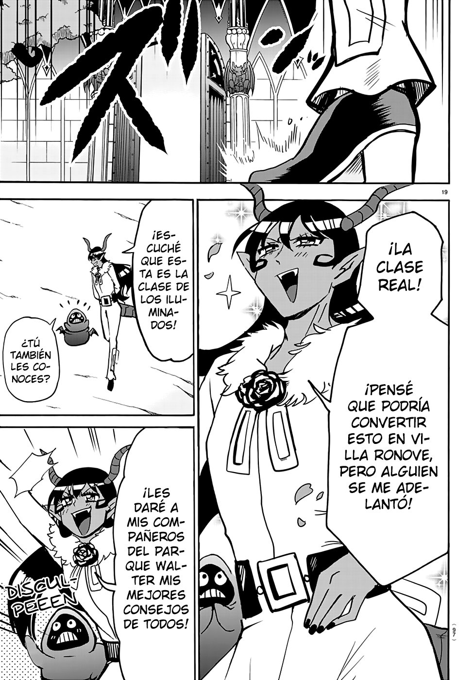 Mairimashita! Iruma-kun Capitulo 152: El desfile del consejo estudiantil página 20