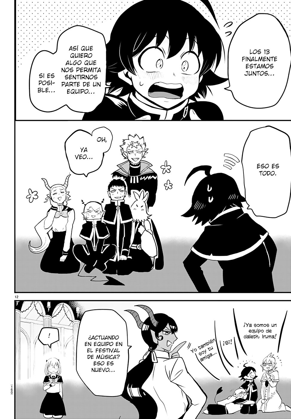 Mairimashita! Iruma-kun Capitulo 153: Danza del infierno página 13