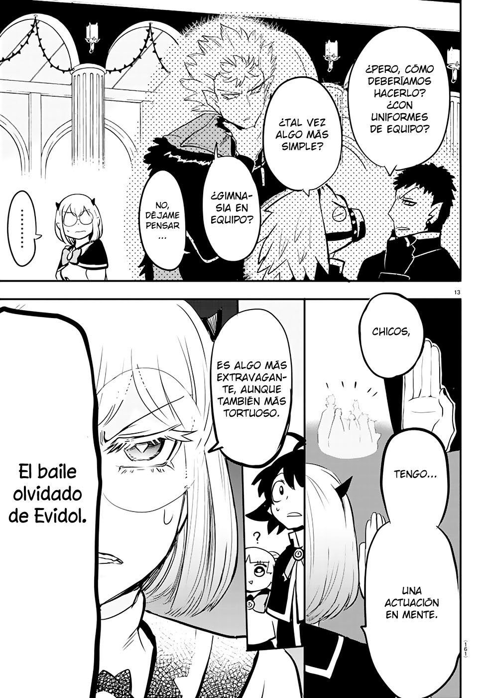 Mairimashita! Iruma-kun Capitulo 153: Danza del infierno página 14
