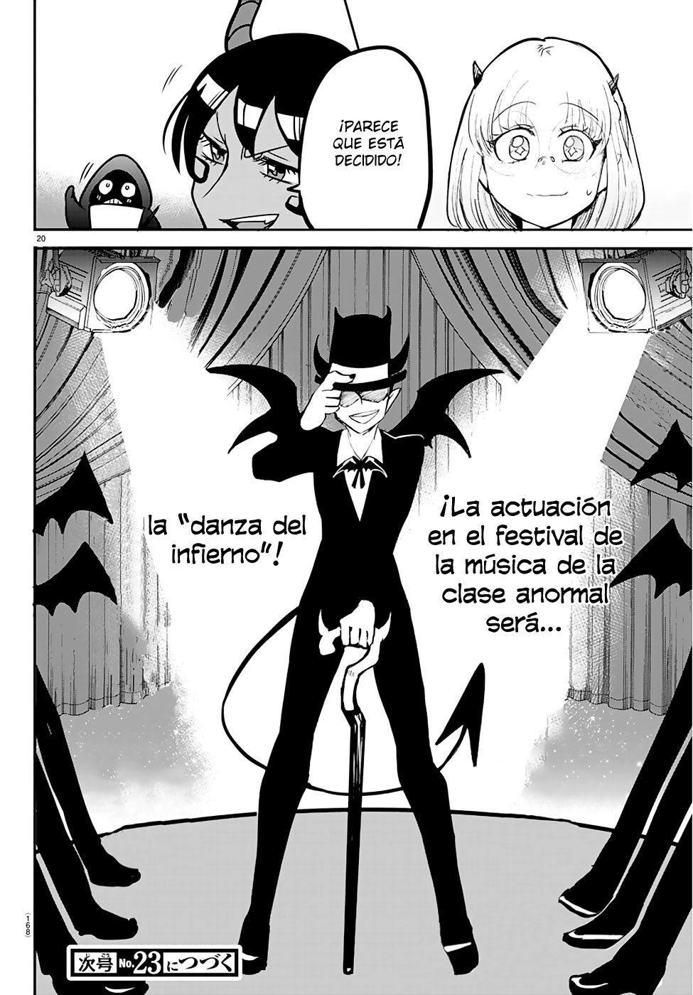 Mairimashita! Iruma-kun Capitulo 153: Danza del infierno página 20