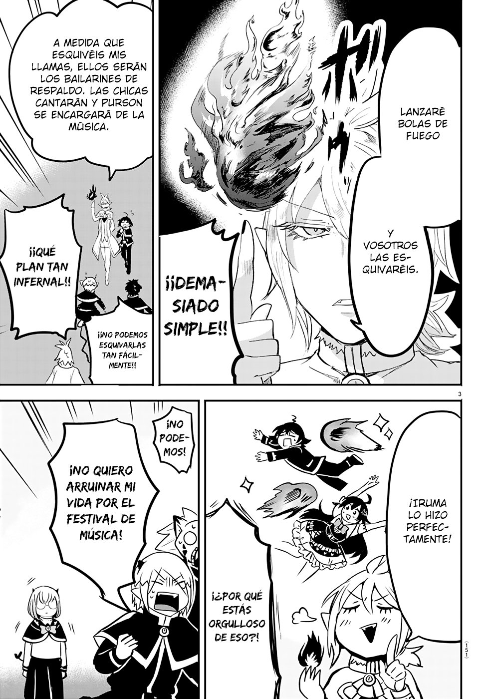 Mairimashita! Iruma-kun Capitulo 153: Danza del infierno página 4