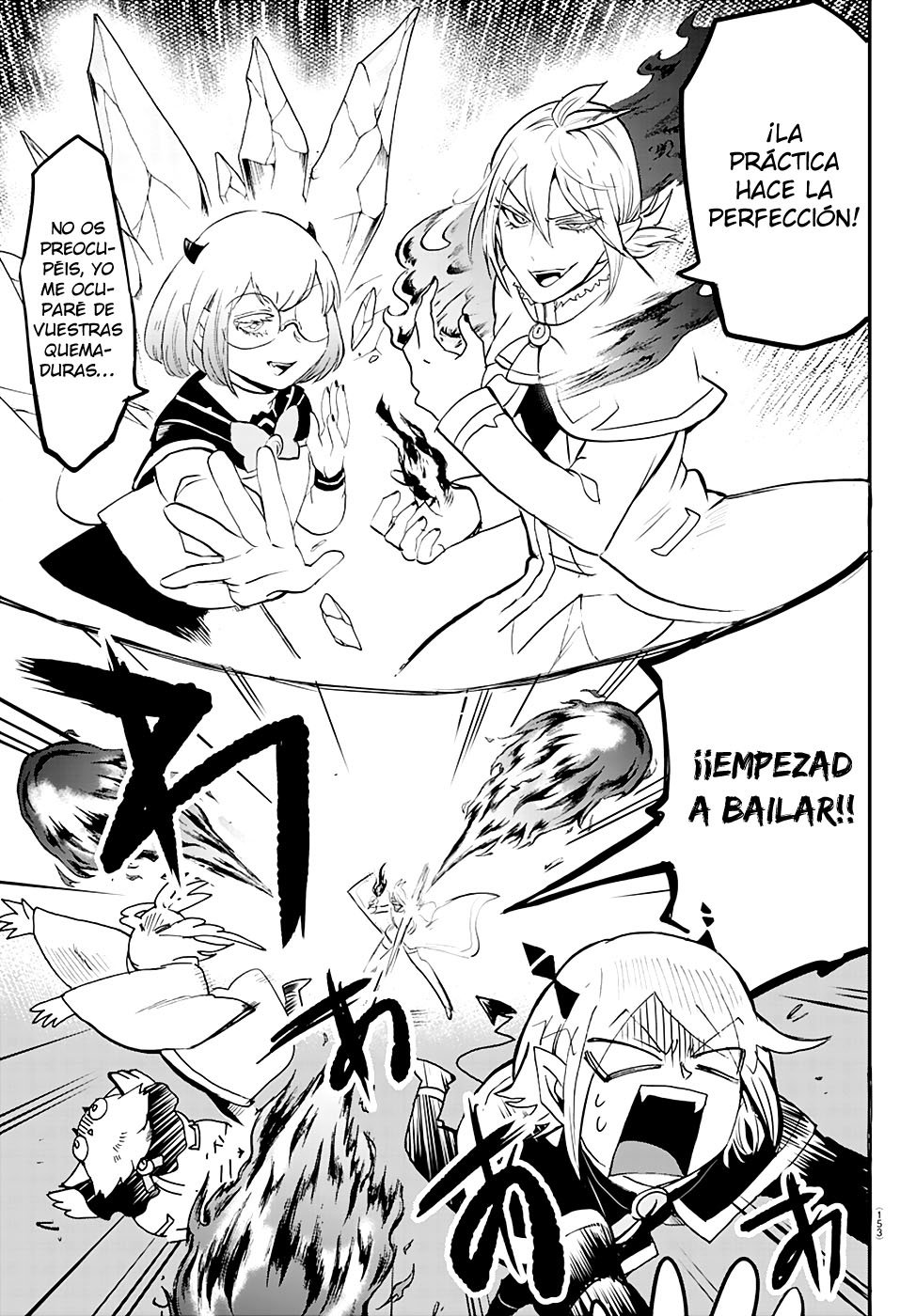 Mairimashita! Iruma-kun Capitulo 153: Danza del infierno página 6