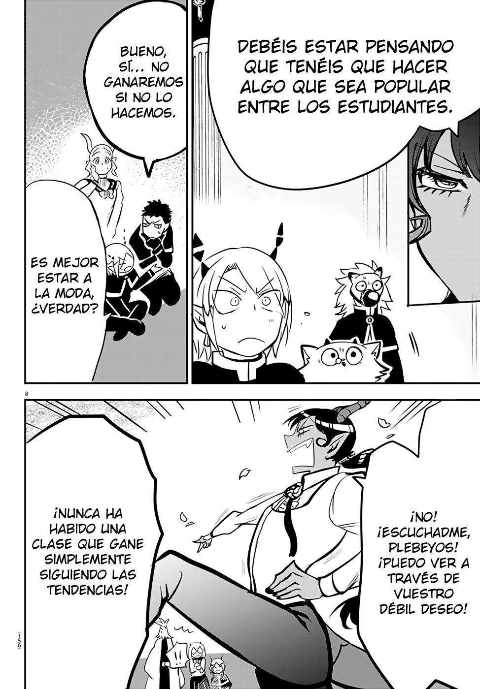 Mairimashita! Iruma-kun Capitulo 153: Danza del infierno página 9