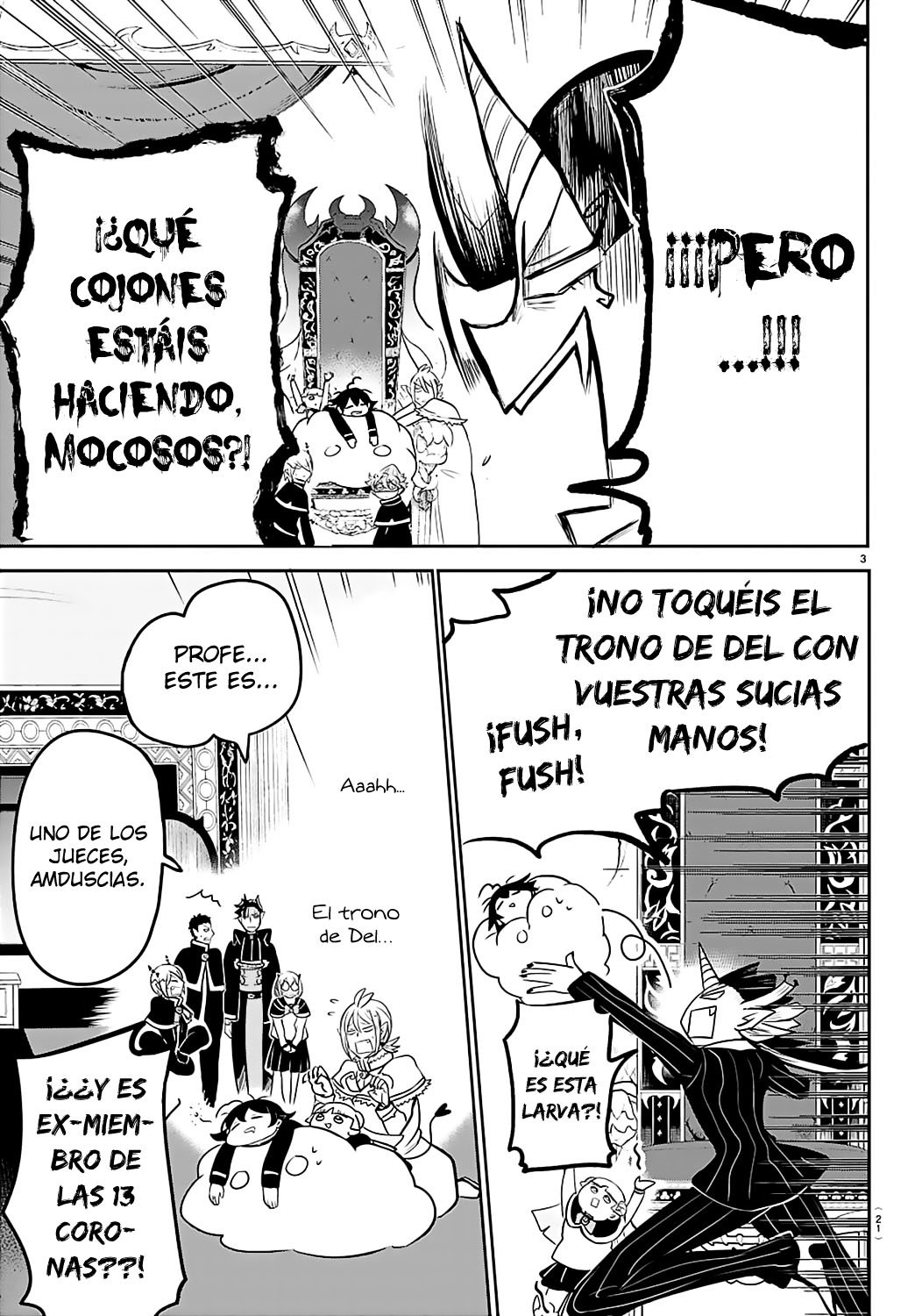 Mairimashita! Iruma-kun Capitulo 164: Declaración de guerra página 6