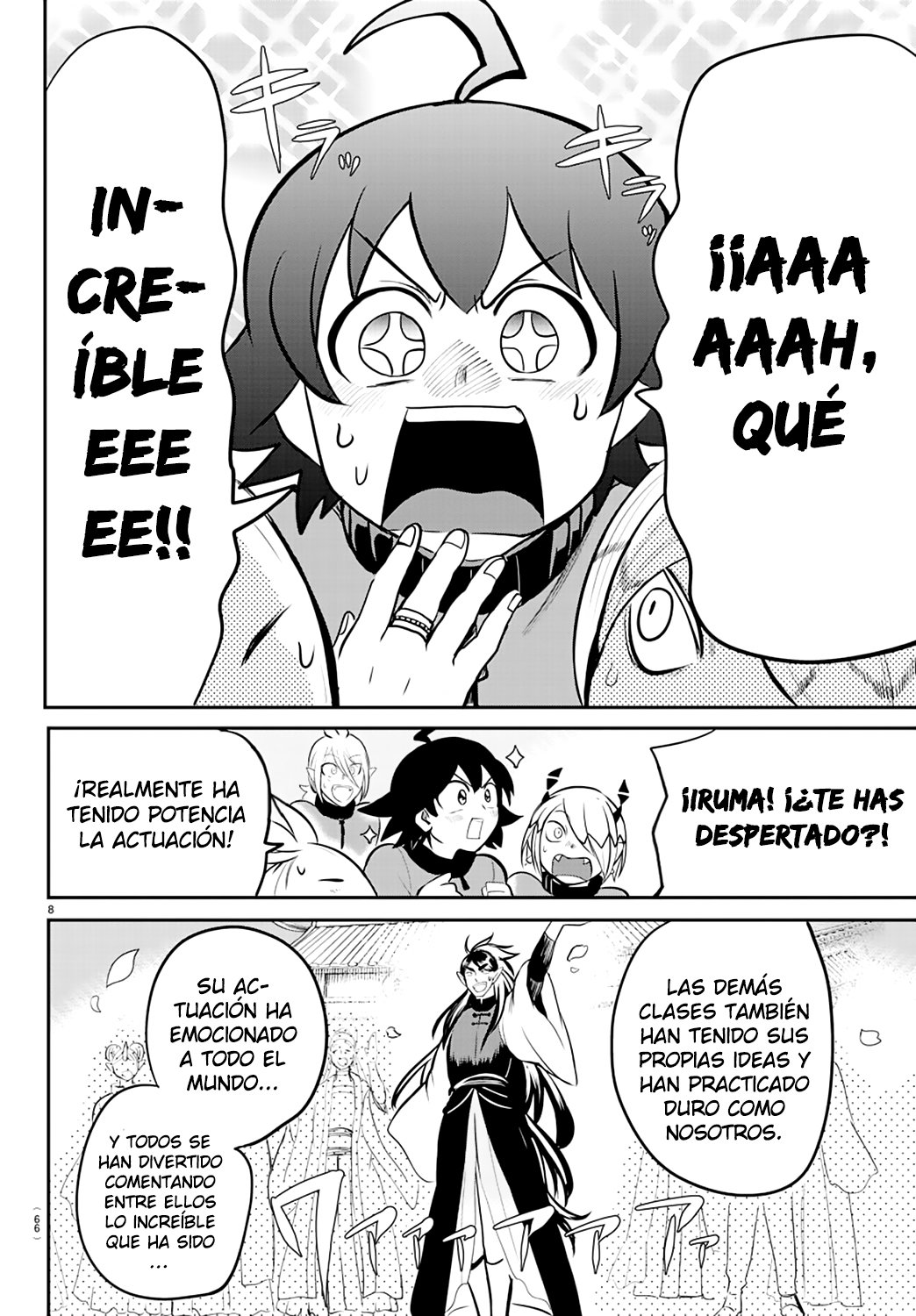Mairimashita! Iruma-kun Capitulo 165: Festival de música página 8