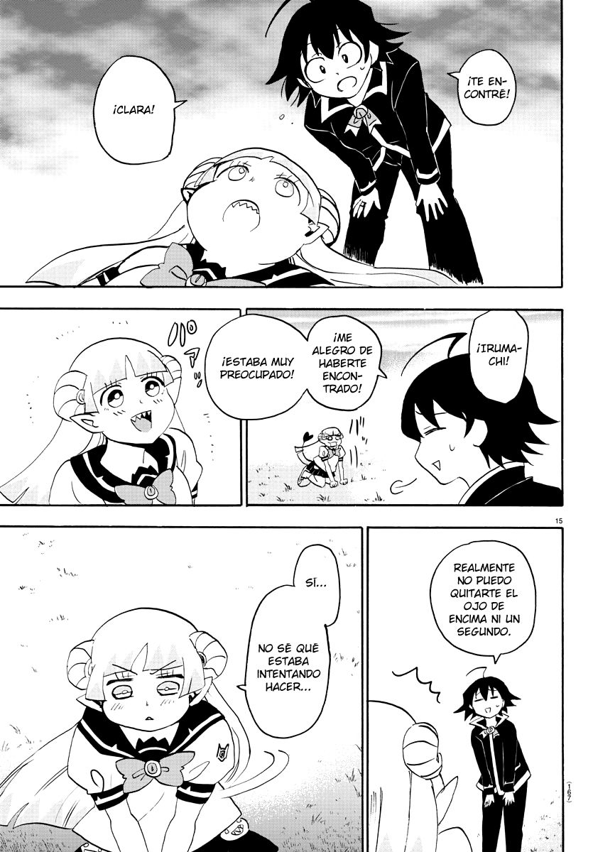 Mairimashita! Iruma-kun Capitulo 17: El loco amor de Clara página 15