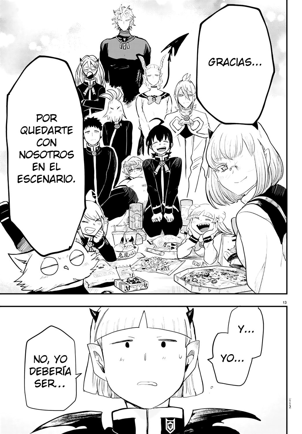 Mairimashita! Iruma-kun Capitulo 171: El gran banquete página 12
