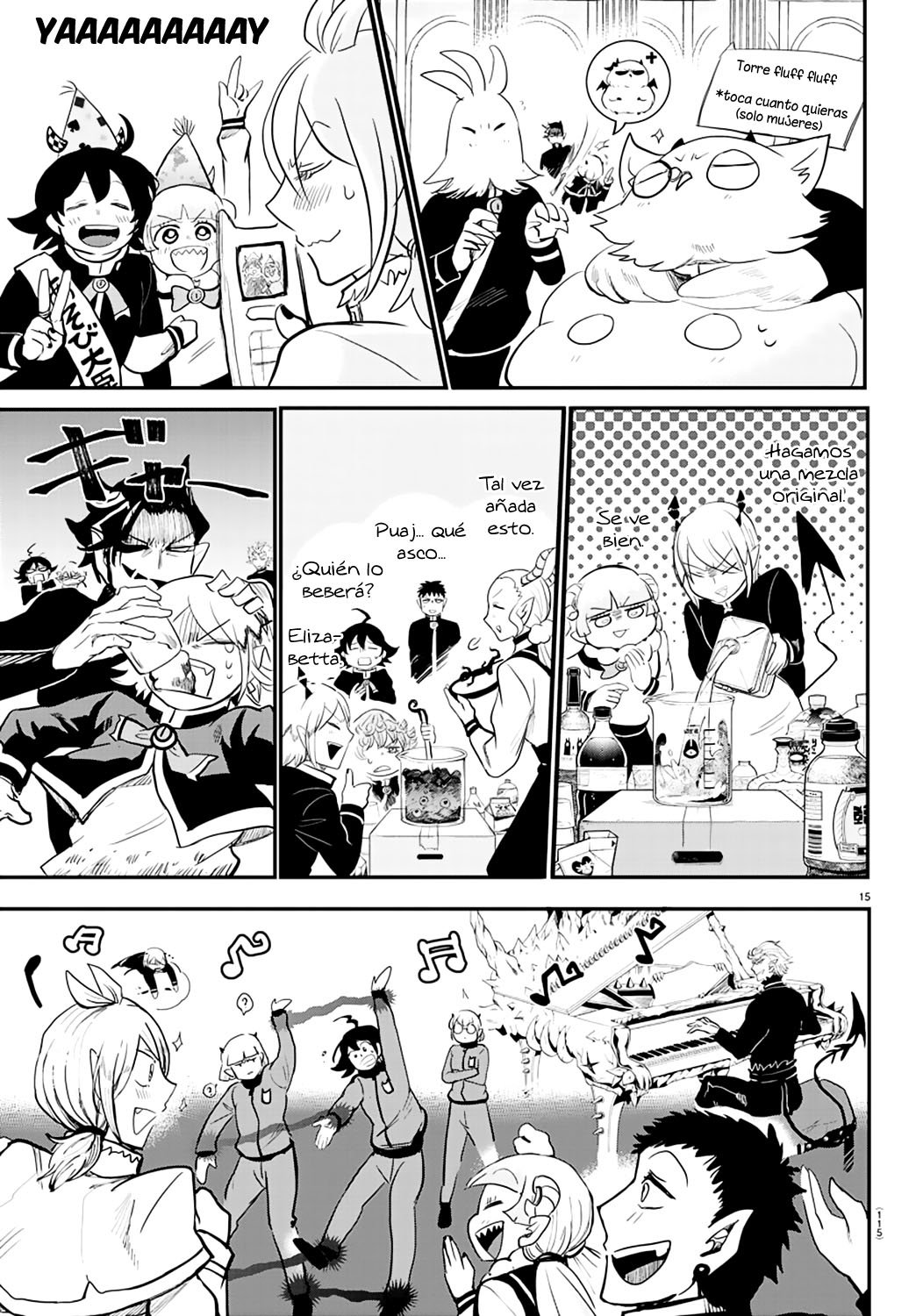 Mairimashita! Iruma-kun Capitulo 171: El gran banquete página 14