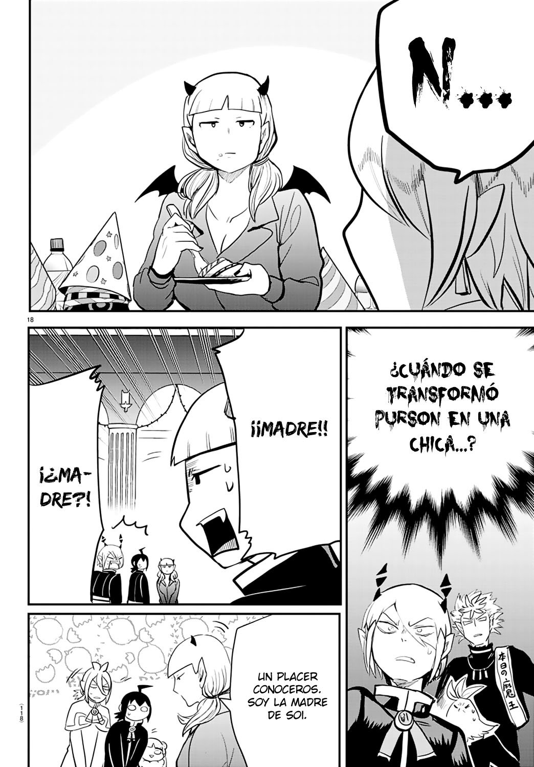 Mairimashita! Iruma-kun Capitulo 171: El gran banquete página 17