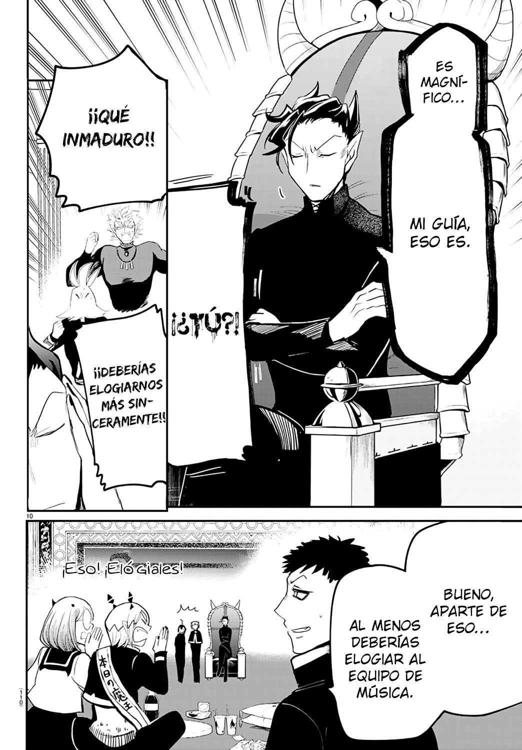 Mairimashita! Iruma-kun Capitulo 171: El gran banquete página 9