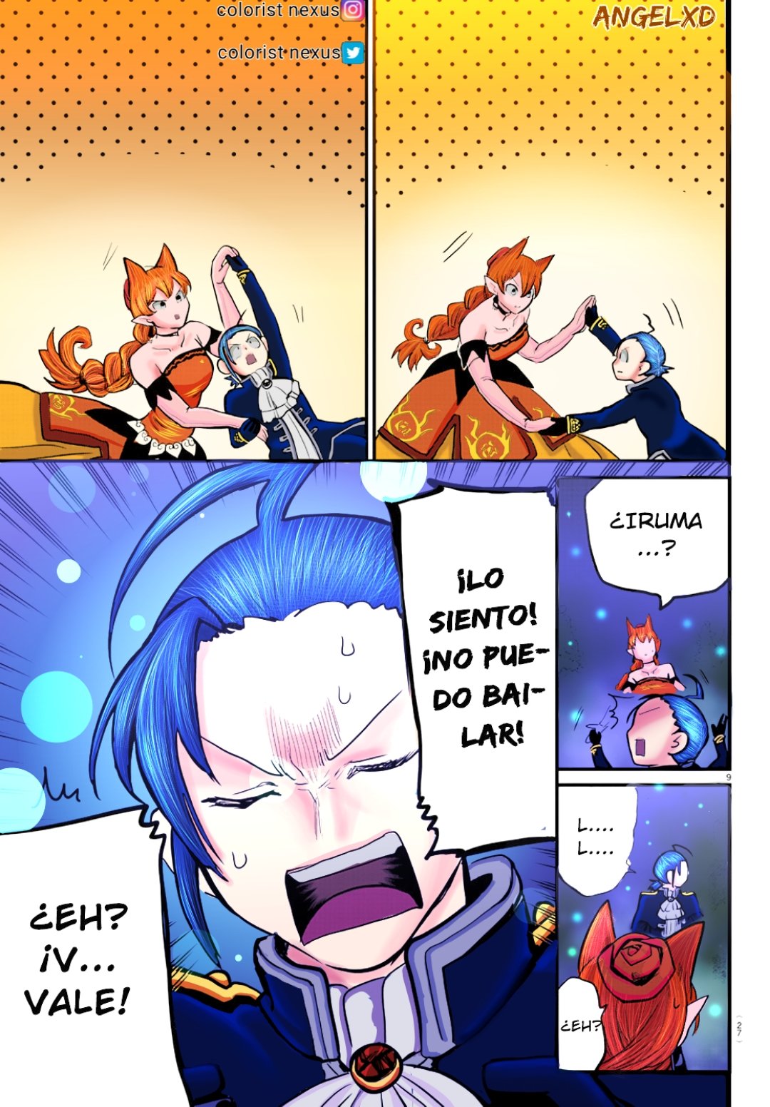 Mairimashita! Iruma-kun Capitulo 180.5: a color página 12