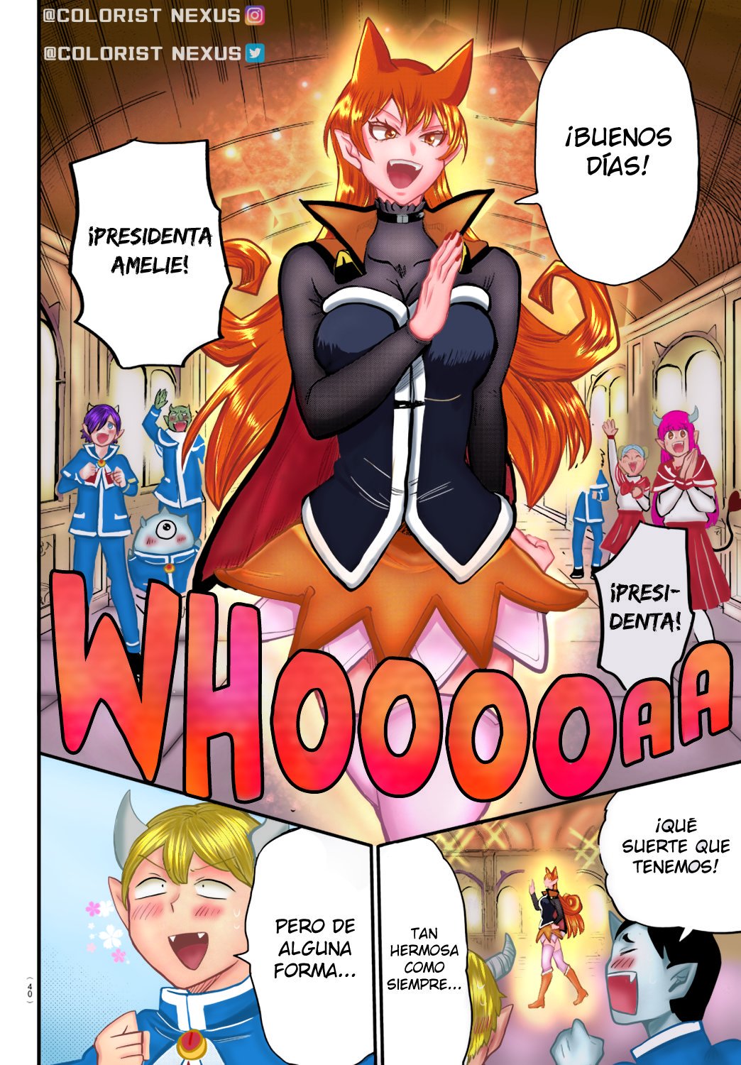 Mairimashita! Iruma-kun Capitulo 180.5: a color página 23