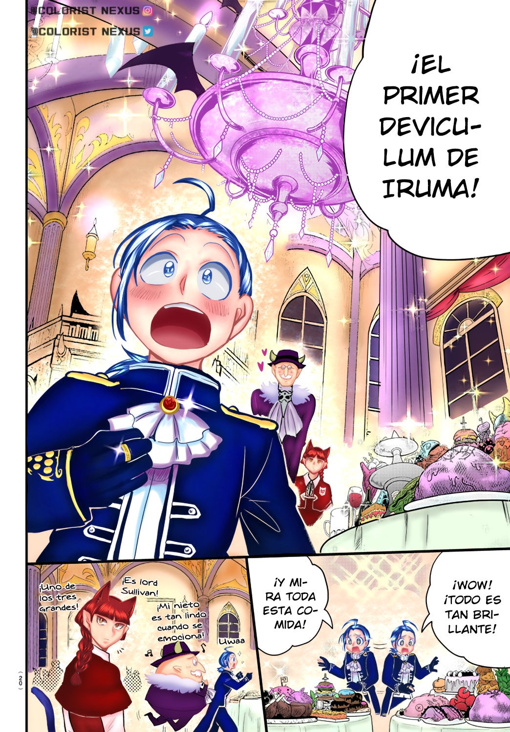 Mairimashita! Iruma-kun Capitulo 180.5: a color página 5