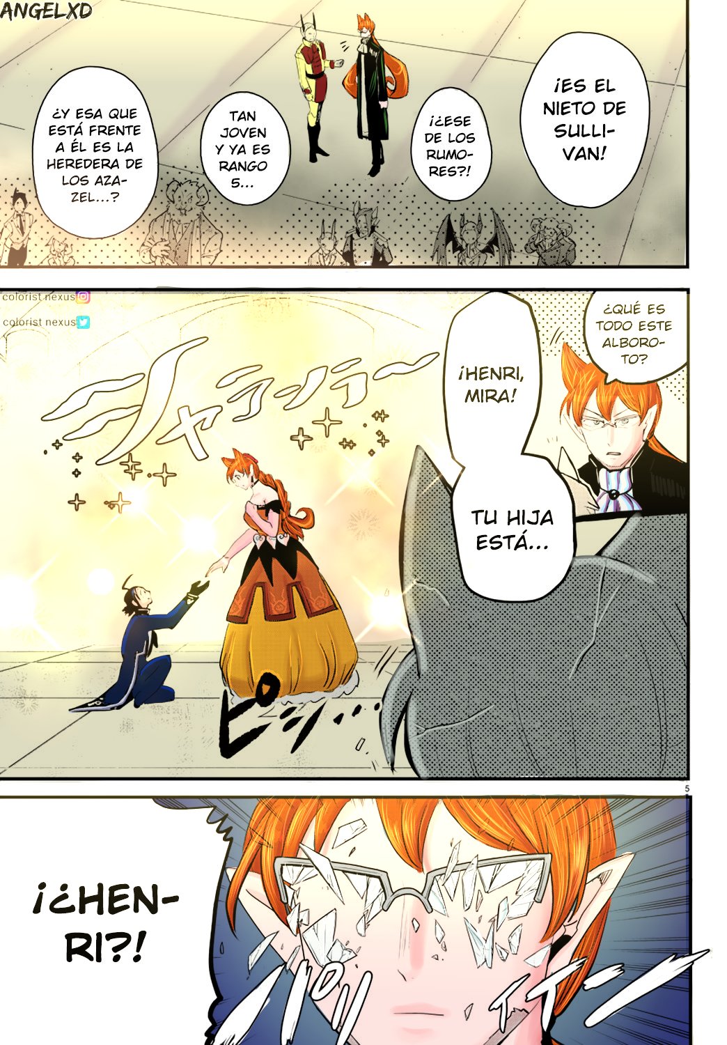 Mairimashita! Iruma-kun Capitulo 180.5: a color página 8