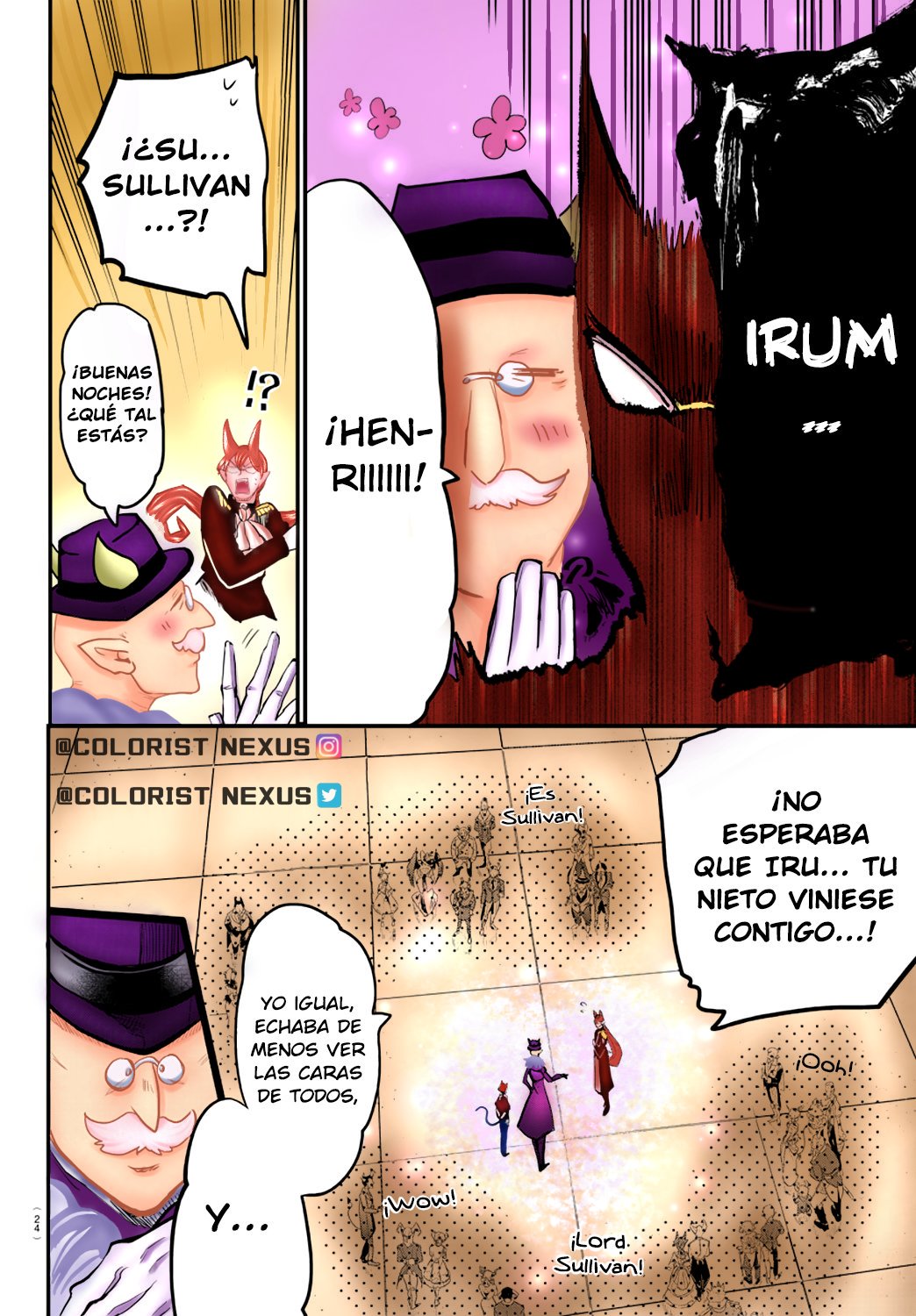 Mairimashita! Iruma-kun Capitulo 180.5: a color página 9