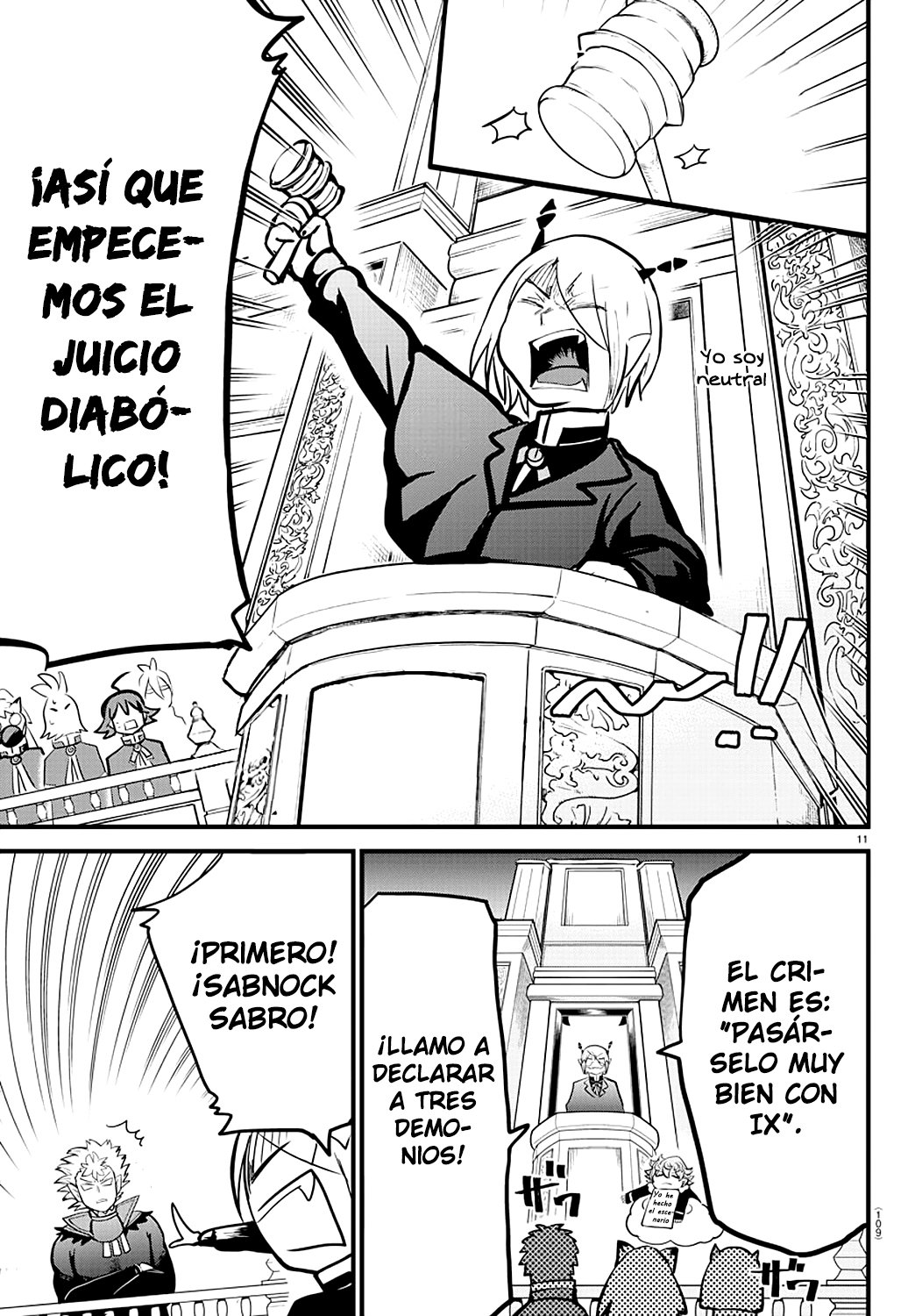 Mairimashita! Iruma-kun Capitulo 181: La Reunión de Lied página 12