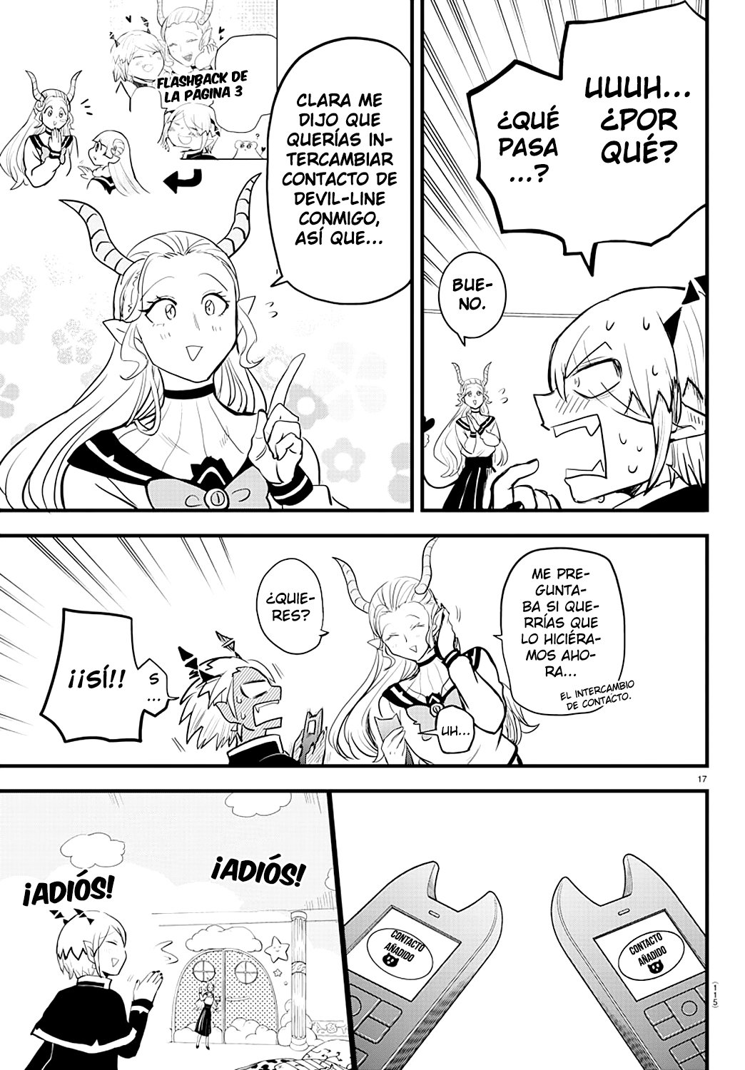Mairimashita! Iruma-kun Capitulo 181: La Reunión de Lied página 18