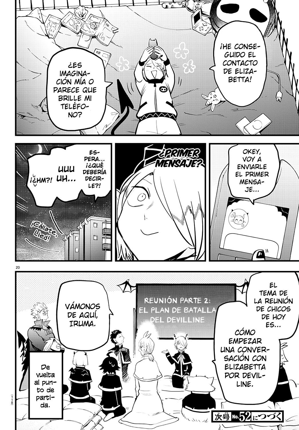Mairimashita! Iruma-kun Capitulo 181: La Reunión de Lied página 20