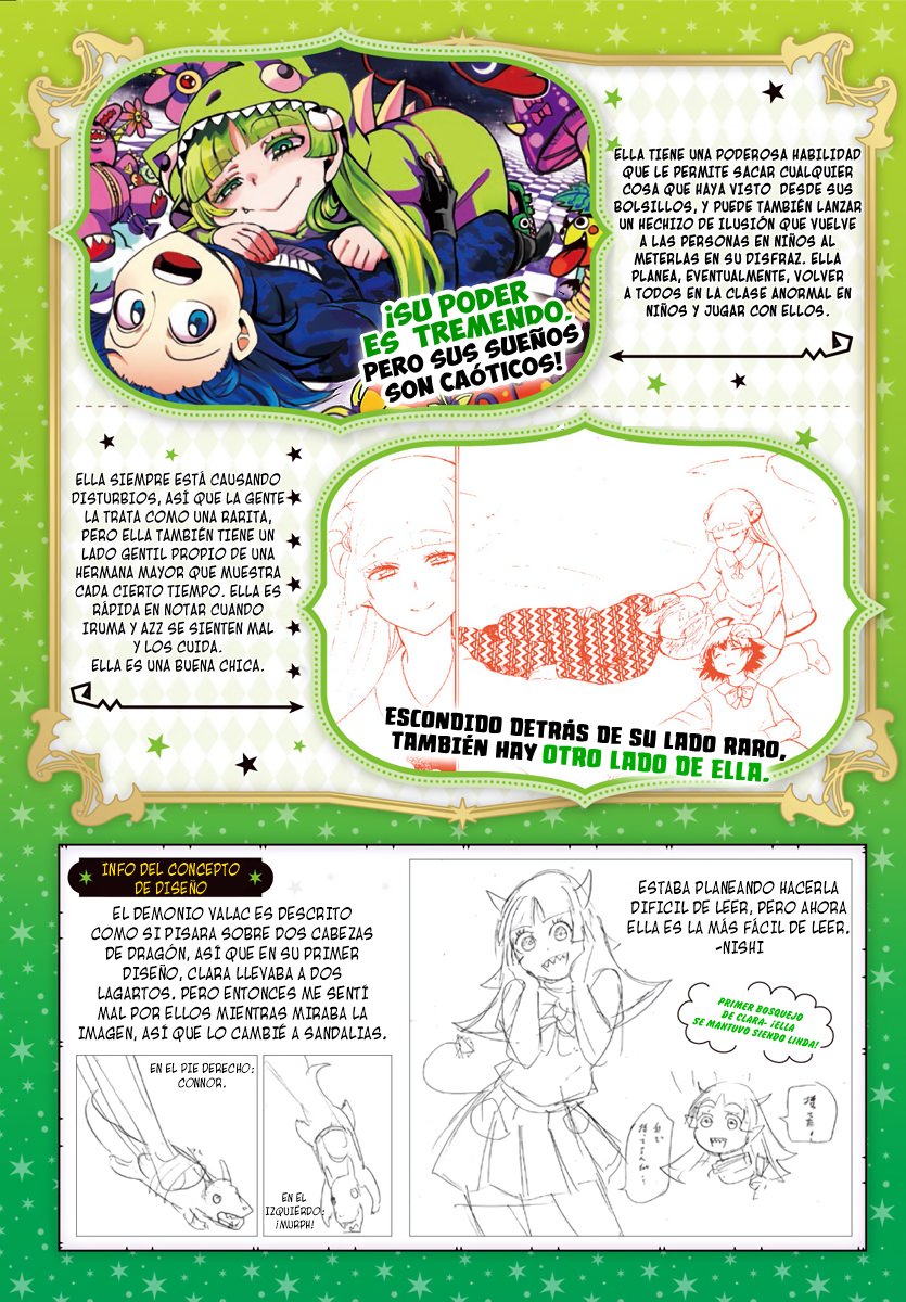 Mairimashita! Iruma-kun Capitulo 186.5: FOLLETO DE PERSONAJES página 8