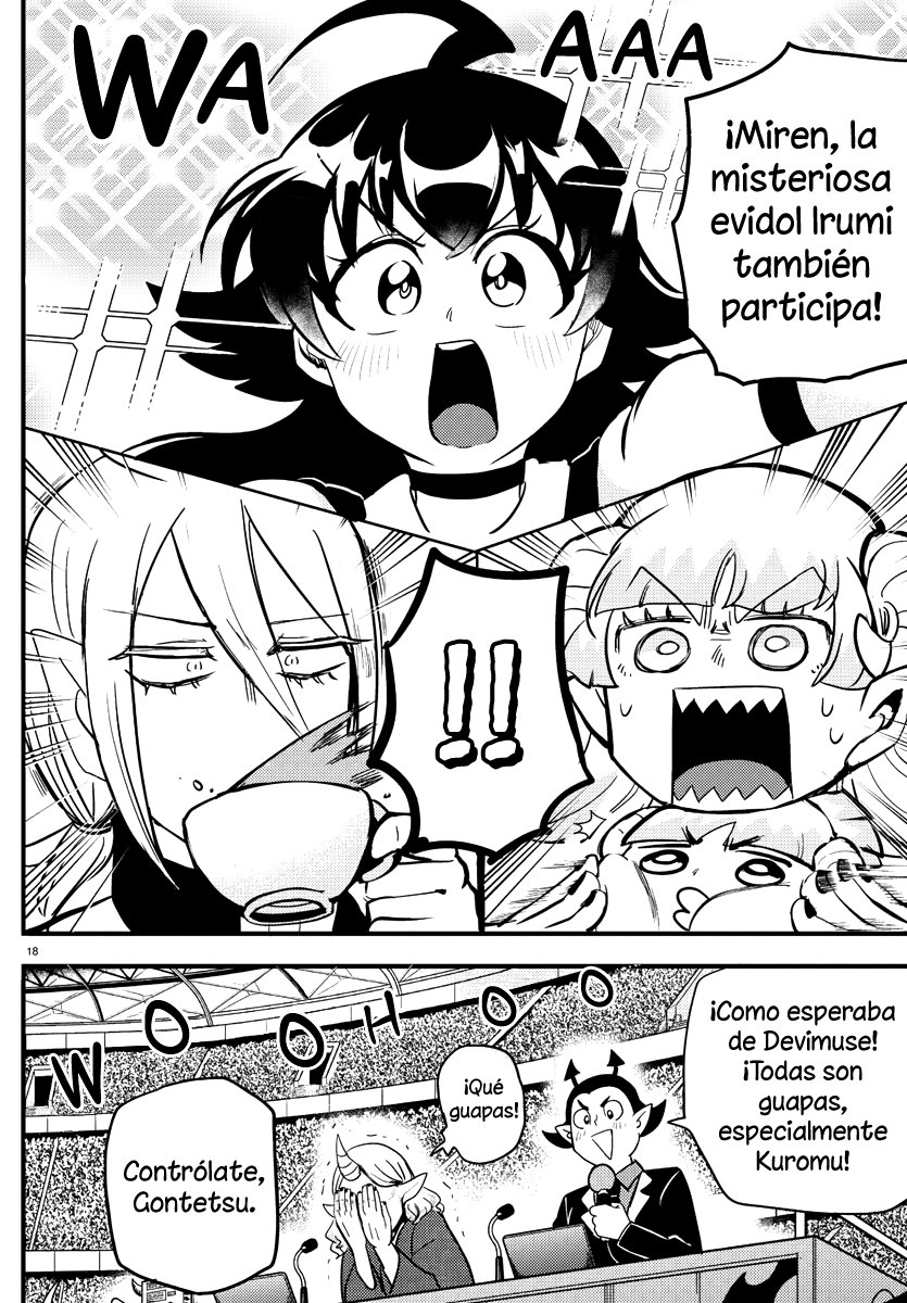 Mairimashita! Iruma-kun Capitulo 186: Equipo Devimuse página 18