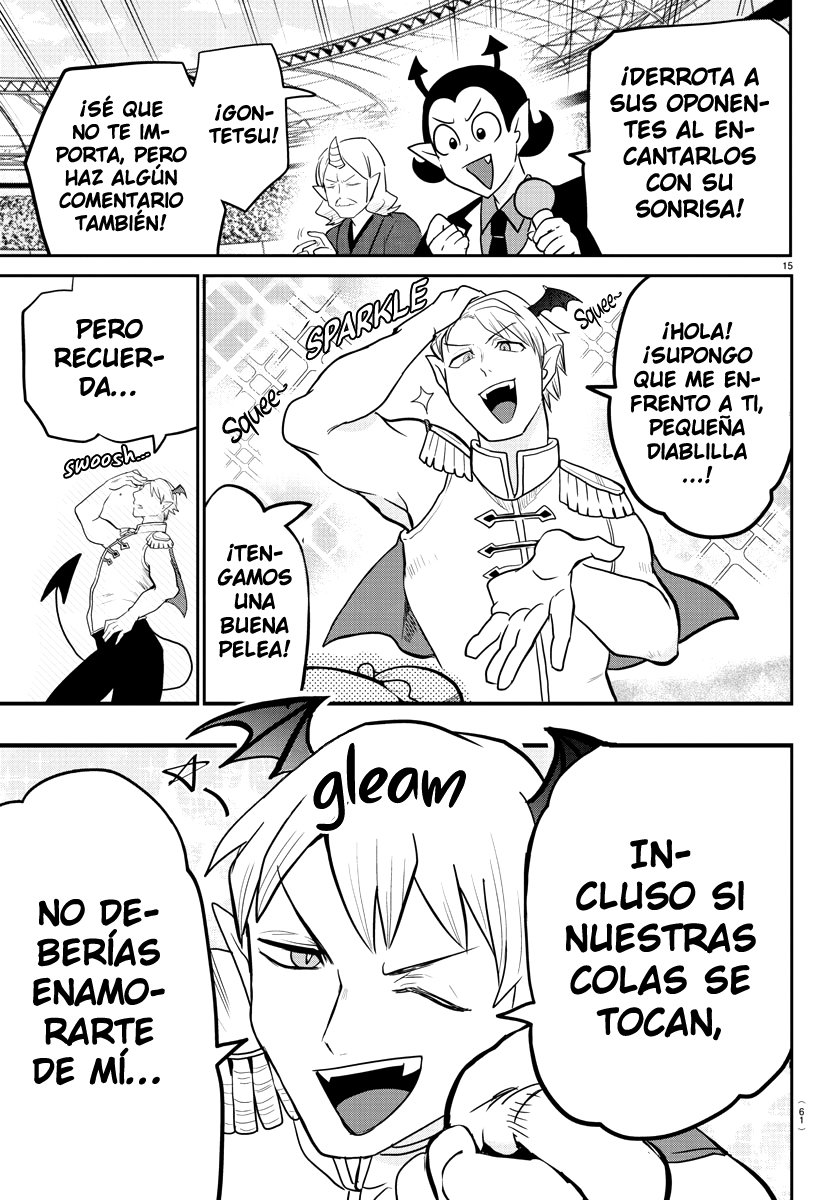 Mairimashita! Iruma-kun Capitulo 188: El rugido de Lindy página 15