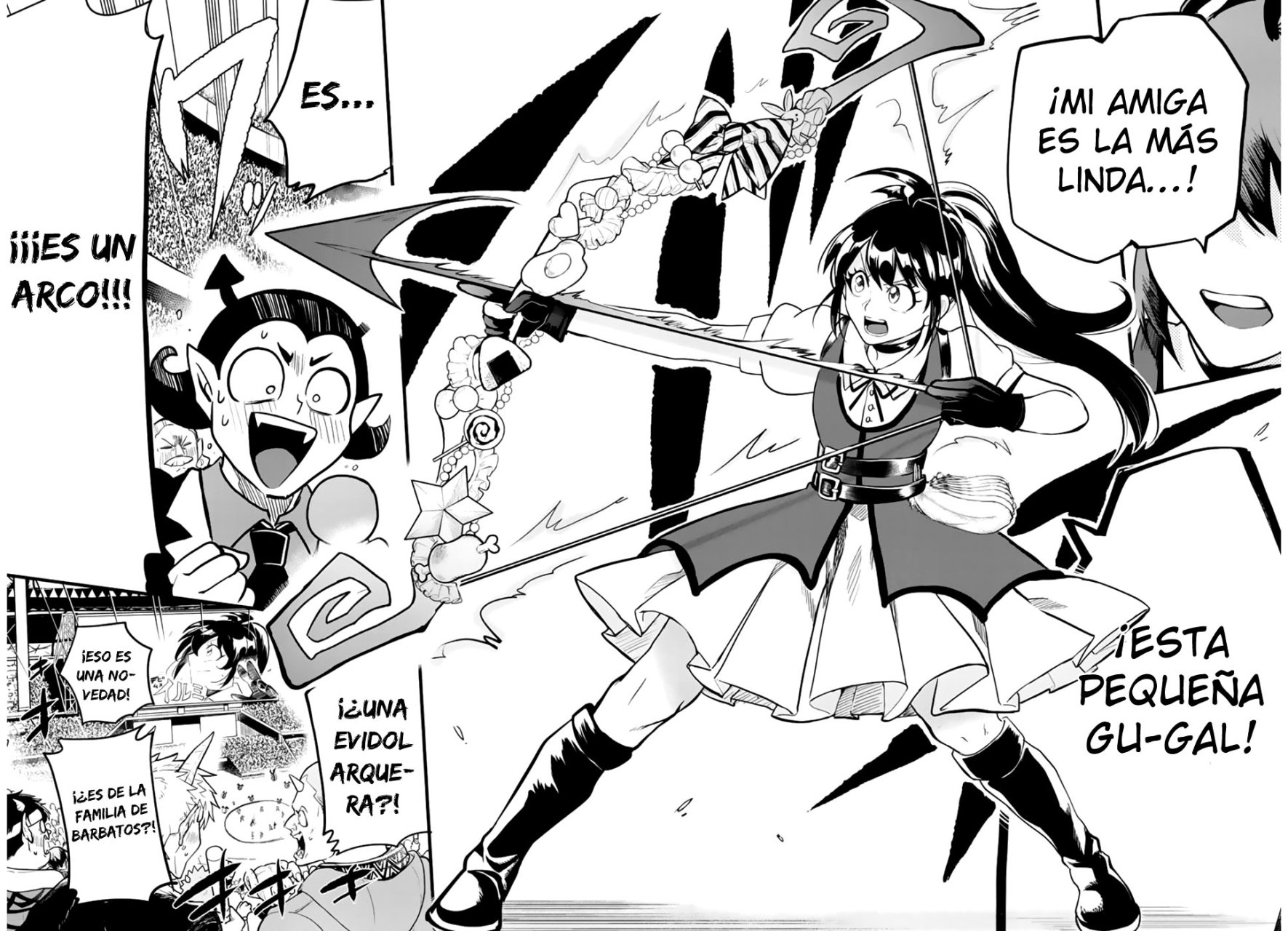 Mairimashita! Iruma-kun Capitulo 189: La arquera más fuerte página 7