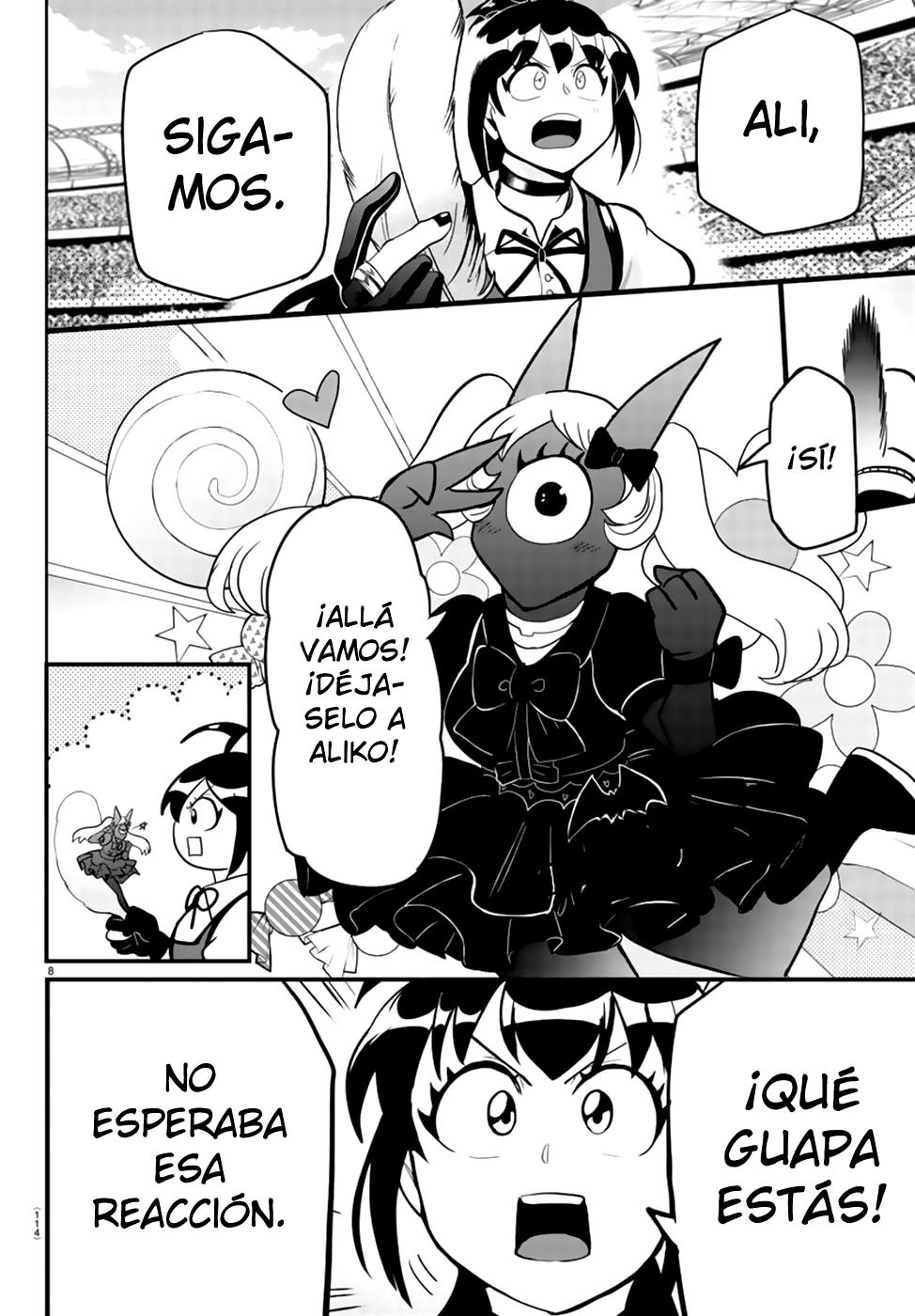 Mairimashita! Iruma-kun Capitulo 189: La arquera más fuerte página 8