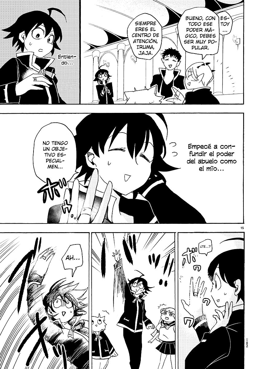 Mairimashita! Iruma-kun Capitulo 19: Caza de novatos página 15