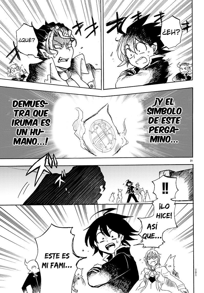 Mairimashita! Iruma-kun Capitulo 2: Invocación de familiar página 21