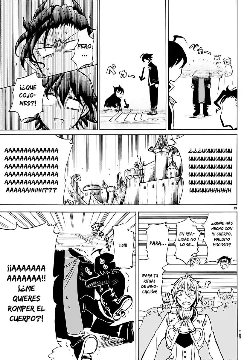 Mairimashita! Iruma-kun Capitulo 2: Invocación de familiar página 23