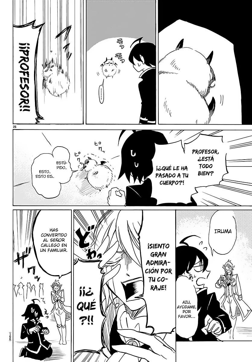 Mairimashita! Iruma-kun Capitulo 2: Invocación de familiar página 26