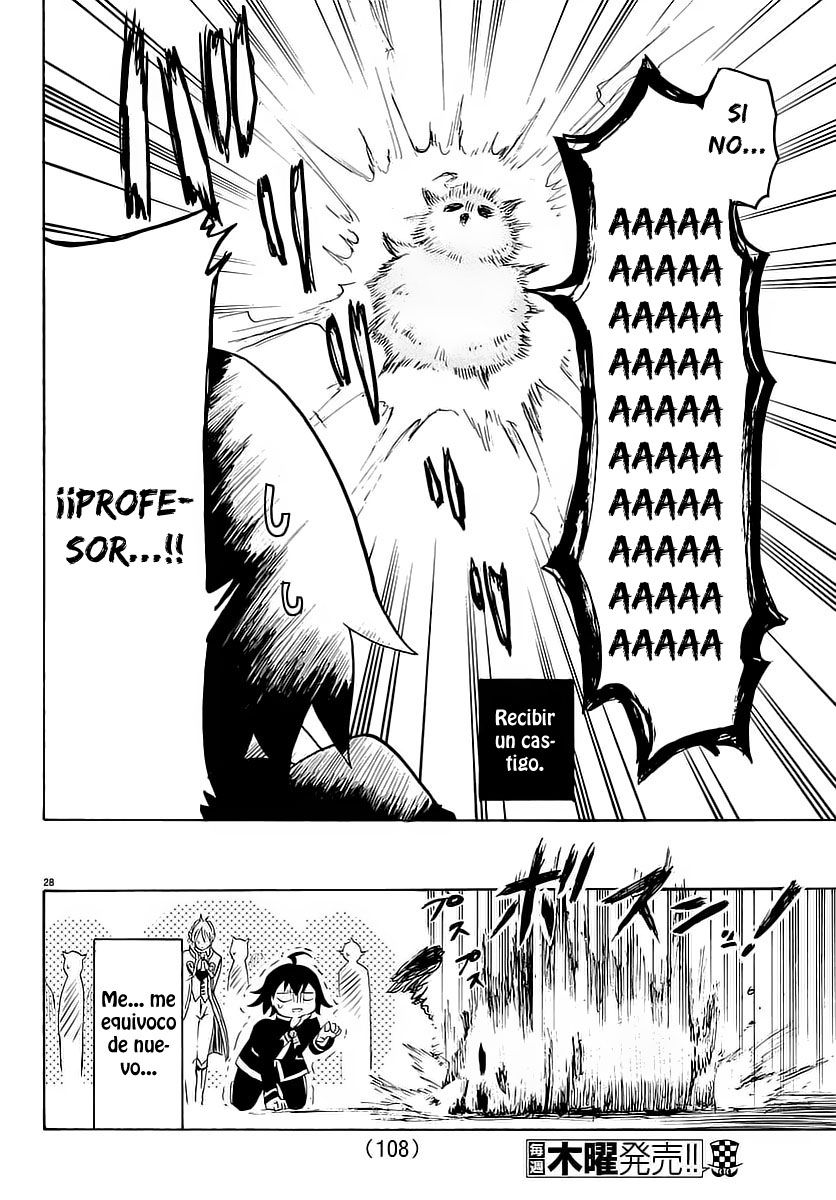 Mairimashita! Iruma-kun Capitulo 2: Invocación de familiar página 28