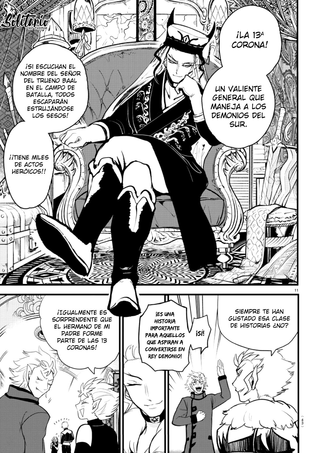Mairimashita! Iruma-kun Capitulo 206: el regreso a casa de sabnock página 13