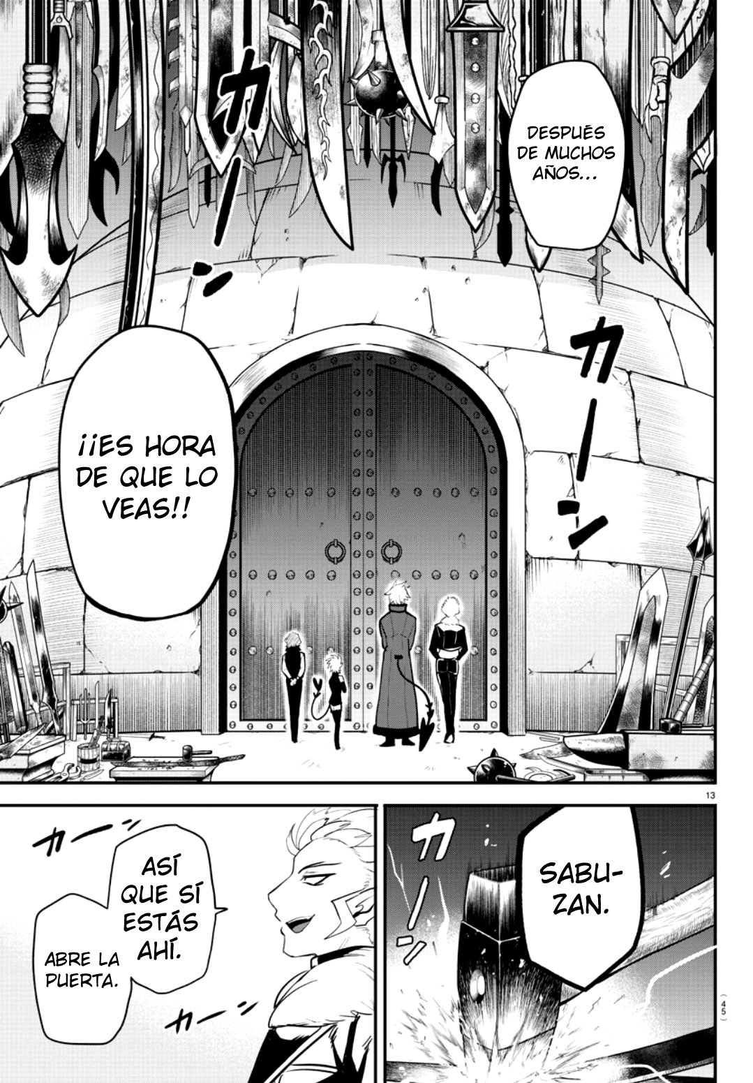 Mairimashita! Iruma-kun Capitulo 206: el regreso a casa de sabnock página 15