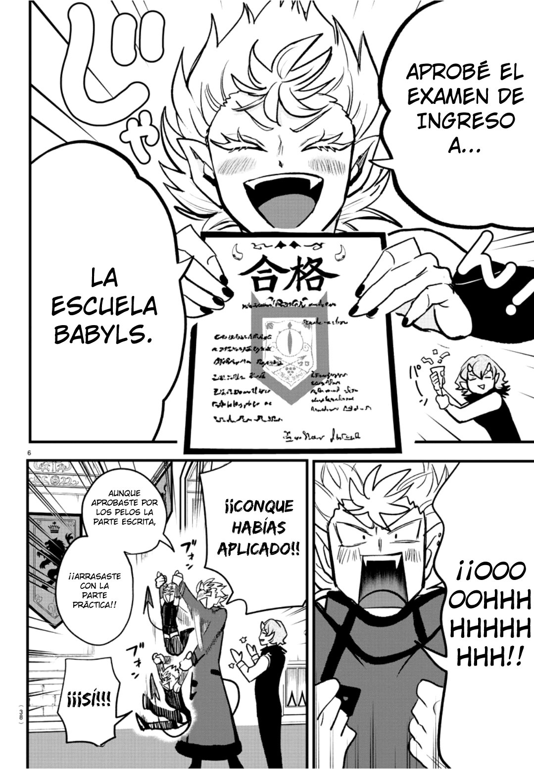 Mairimashita! Iruma-kun Capitulo 206: el regreso a casa de sabnock página 8