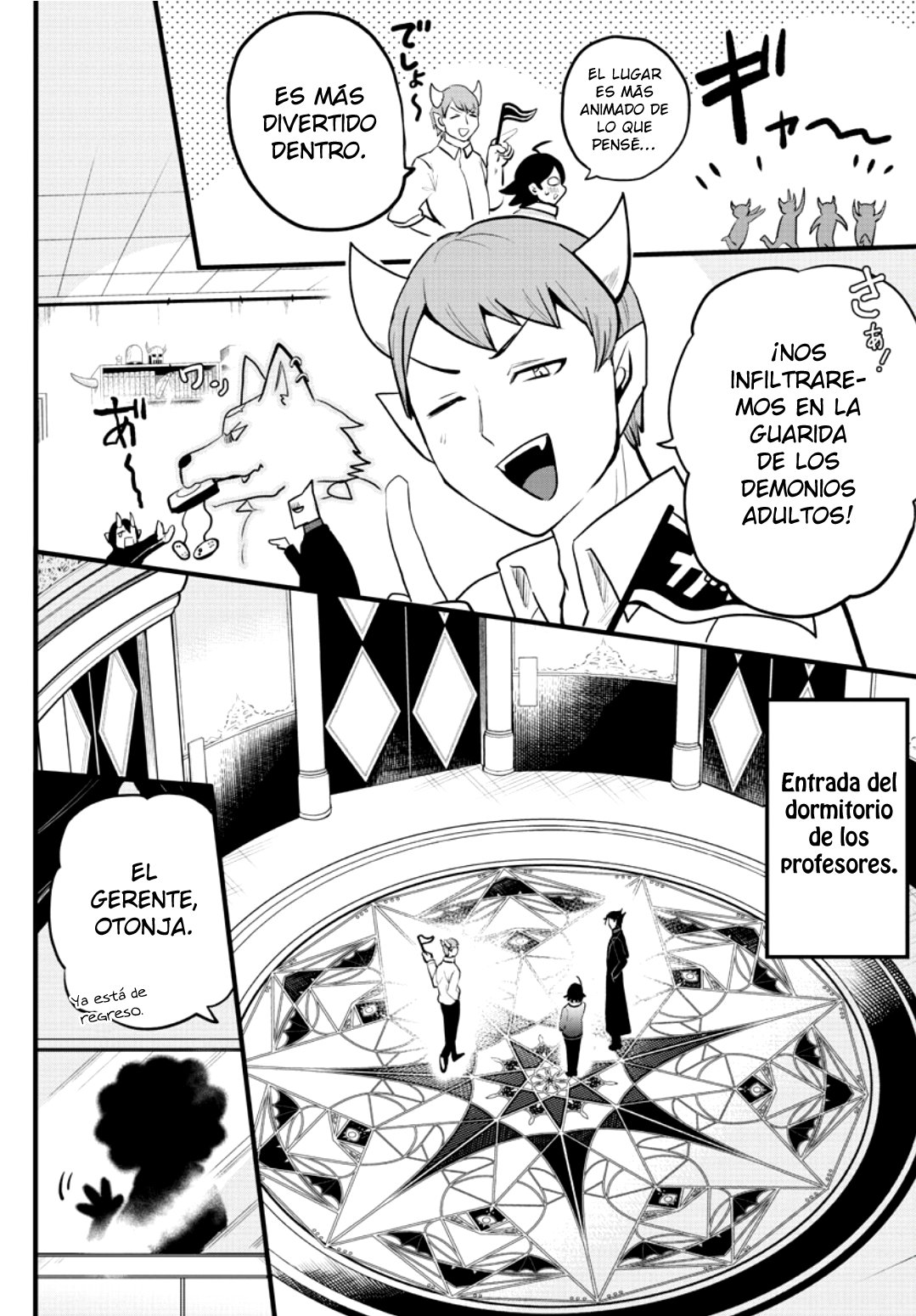 Mairimashita! Iruma-kun Capitulo 208: infiltrándose en la sala de profesores página 10