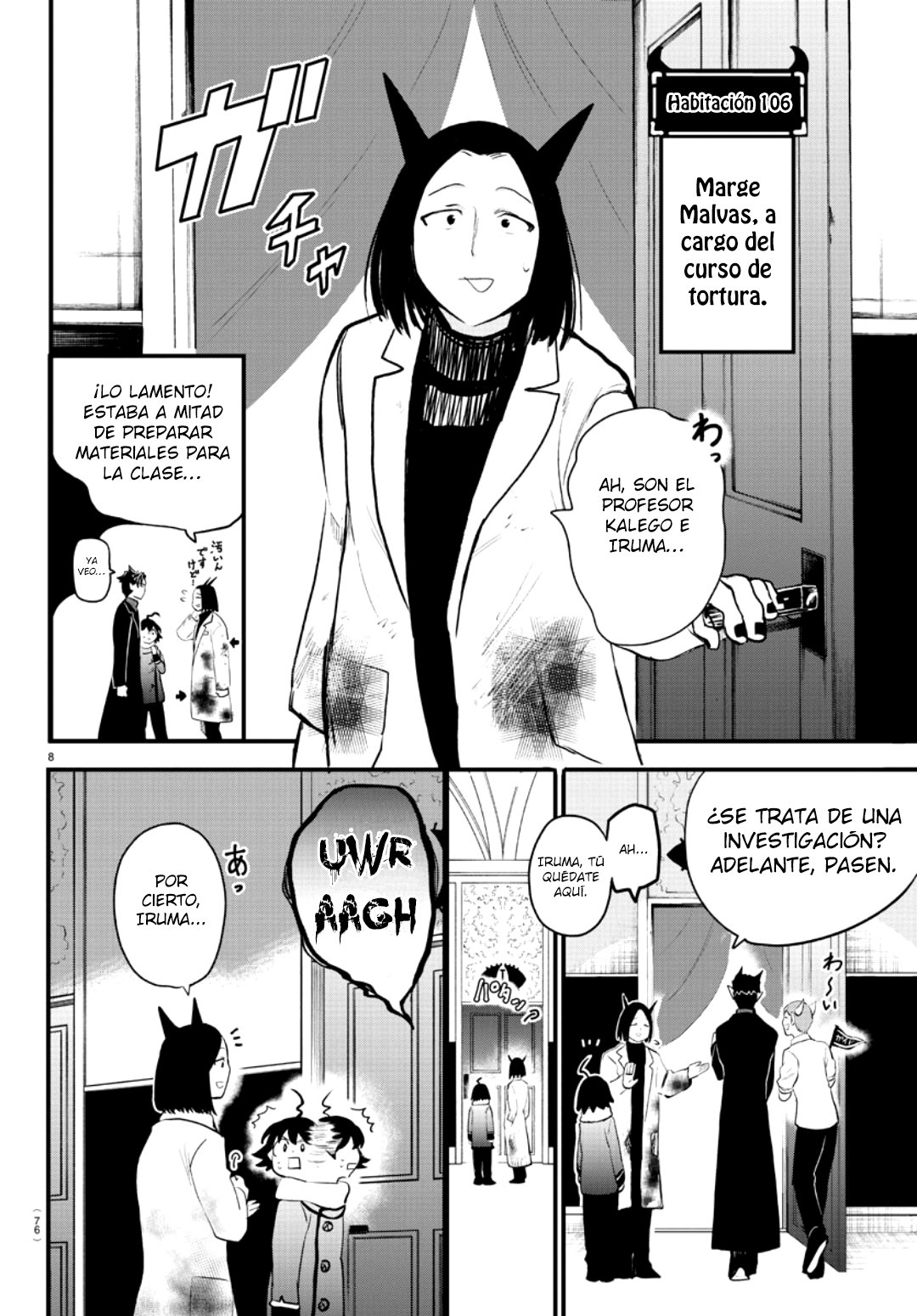 Mairimashita! Iruma-kun Capitulo 208: infiltrándose en la sala de profesores página 12